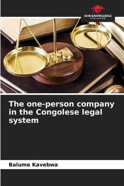 The one-person company in the Congolese legal system - Kavebwa, Balume