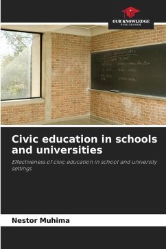 Civic education in schools and universities - Muhima, Nestor