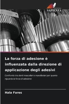 La forza di adesione è influenzata dalla direzione di applicazione degli adesivi - Fares, Hala