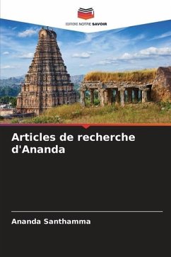 Articles de recherche d'Ananda - Santhamma, Ananda