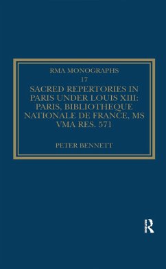 Cover Sacred Repertories in Paris under Louis XIII (eBook, ePUB)