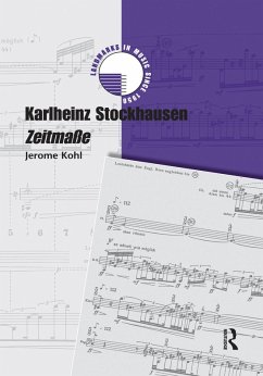 Karlheinz Stockhausen: Zeitma¿ (eBook, PDF) - Kohl, Jerome