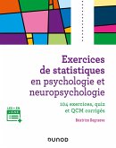 Exercices de statistiques en psychologie et neuropsychologie (eBook, ePUB)
