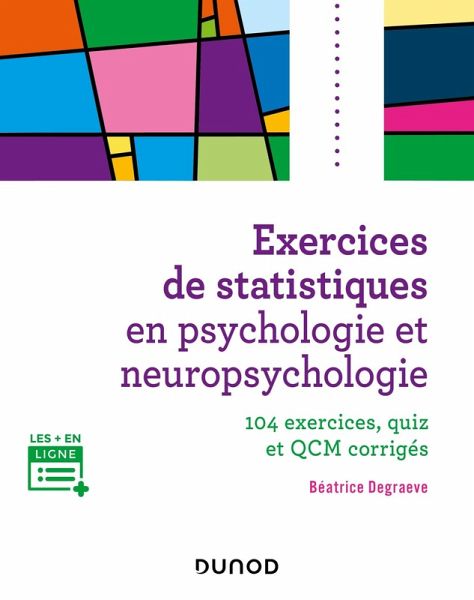 Exercices de statistiques en psychologie et neuropsychologie (eBook, ePUB)