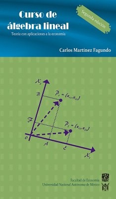 Cover Curso de álgebra lineal. Teoría con aplicaciones a la economía (eBook, ePUB)