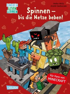 Spinnen - bis die Netze beben! / Lesenlernen mit Spaß - Minecraft Bd.8 (eBook, ePUB) - Wolz, Heiko