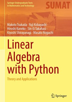 Linear Algebra with Python - Tsukada, Makoto;Kobayashi, Yuji;Kaneko, Hiroshi