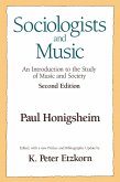 Sociologists and Music (eBook, ePUB)