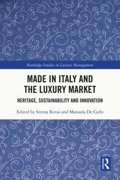 Cover Made in Italy and the Luxury Market (eBook, PDF)