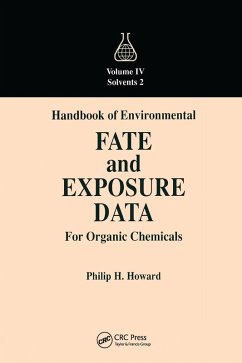 Handbook of Environmental Fate and Exposure Data for Organic Chemicals, Volume IV (eBook, PDF) - Howard, Philip H.