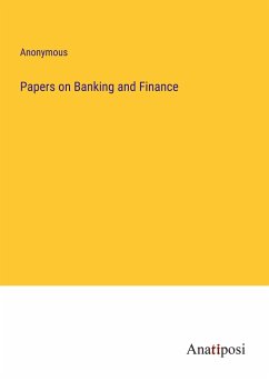 Papers on Banking and Finance - Anonymous