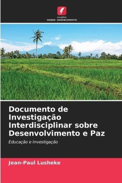 Documento de Investigação Interdisciplinar sobre Desenvolvimento e Paz - Lusheke, Jean-Paul