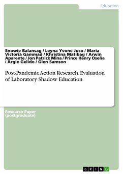Post-Pandemic Action Research. Evaluation of Laboratory Shadow Education