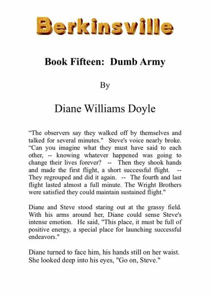 Book Fifteen: Dumb Army! (Berkinsville, #15) (eBook, ePUB)