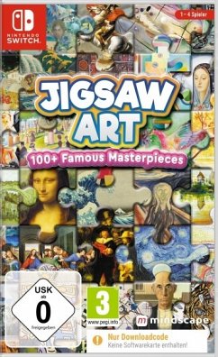 Jigsaw Art: 100+ Famous Masterpieces (Nintendo Switch - Code In A Box)
