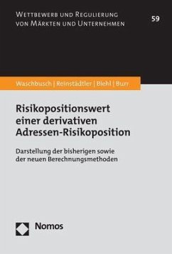 Risikopositionswert einer derivativen Adressen-Risikoposition - Waschbusch, Gerd;Reinstädtler, Gabriela;Biehl, Jonathan