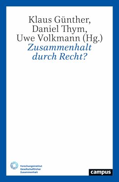 Zusammenhalt durch Recht? (eBook, ePUB)