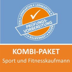 AzubiShop24.de Kombi-Paket Sport- und Fitnesskaufmann Lernkarten - Christiansen, Jennifer; Rung-Kraus, M.