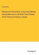 Statutes and Enactments Concerning... - Bild 1
