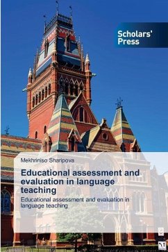 Educational assessment and evaluation in language teaching - Sharipova, Mekhriniso