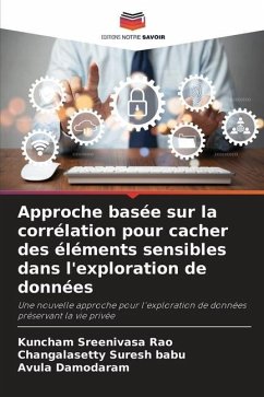 Approche basée sur la corrélation pour cacher des éléments sensibles dans l'exploration de données - Sreenivasa Rao, Kuncham;Suresh babu, Changalasetty;Damodaram, Avula