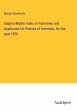 Subject-Matter Index of Patentees and... - Bild 1