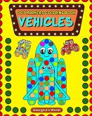 Dot Markers Coloring Book Vehicles