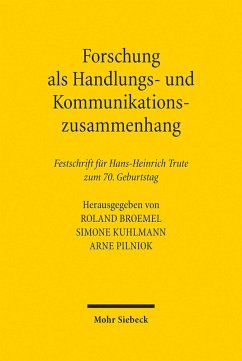 Forschung als Handlungs- und Kommunikationszusammenhang (eBook, PDF)