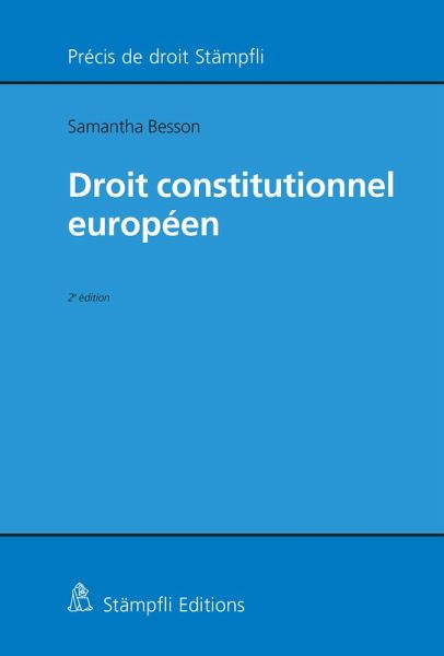 Droit constitutionnel européen (eBook, PDF) Droit constitutionnel européen (eBook, PDF)