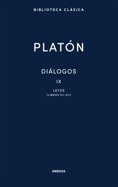 Diálogos IX. Leyes (Libros VII-XII) (eBook, PDF) - Platón