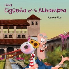 Una cigüeña en la Alhambra