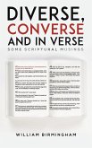 Diverse, Converse and in Verse