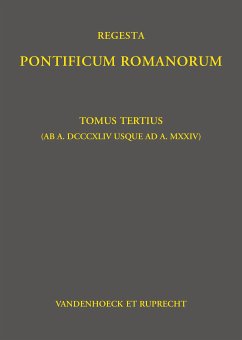 Regesta Pontificum Romanorum (eBook, PDF) - Jaffé, Philipp