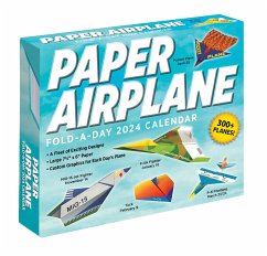 Paper Airplane 2024 Fold-A-Day Calendar - Lee, Kyong; Mitchell, David