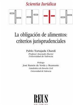Cover La obligación de alimentos: criterios jurisprudenciales