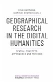 Geographical Research in the Digital Humanities (eBook, PDF)