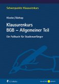 Klausurenkurs BGB - Allgemeiner Teil (eBook, ePUB)