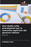 Uno studio sulle prenotazioni per la comunità superiore dal governo indiano