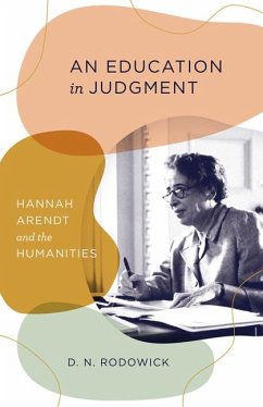 An Education in Judgment - Rodowick, D. N.