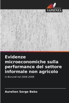 Evidenze microeconomiche sulla performance del settore informale non agricolo - Beko, Aurelien Serge