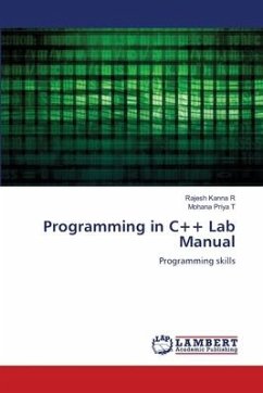 Programming in C++ Lab Manual - R, Rajesh Kanna;T, Mohana Priya