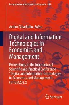 Cover Digital and Information Technologies in Economics and Management (eBook, PDF)