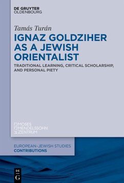 Cover Ignaz Goldziher as a Jewish Orientalist (eBook, ePUB)