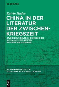 Cover China in der Literatur der Zwischenkriegszeit (eBook, ePUB)