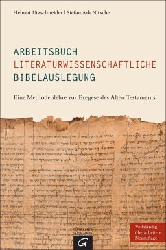 Cover Arbeitsbuch literaturwissenschaftliche Bibelauslegung (eBook, PDF)