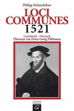 Cover Loci Communes 1521 (eBook, PDF)