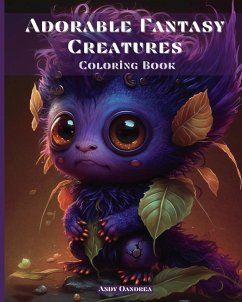 Adorable Fantasy Creatures Coloring Book - Oandrea, Andy