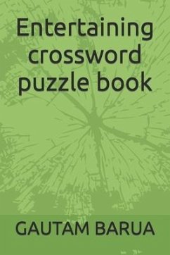 Entertaining crossword puzzle book - Barua, Gautam