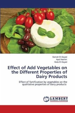 Effect of Add Vegetables on the Different Properties of Dairy Products