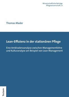 Lean-Effizienz in der stationären Pflege (eBook, PDF) - Mader, Thomas